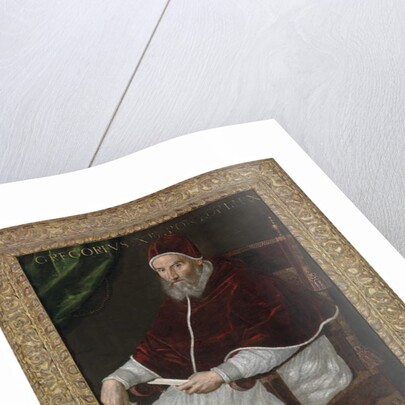 Portrait of Pope Gregory XIII by Lavinia Fontana