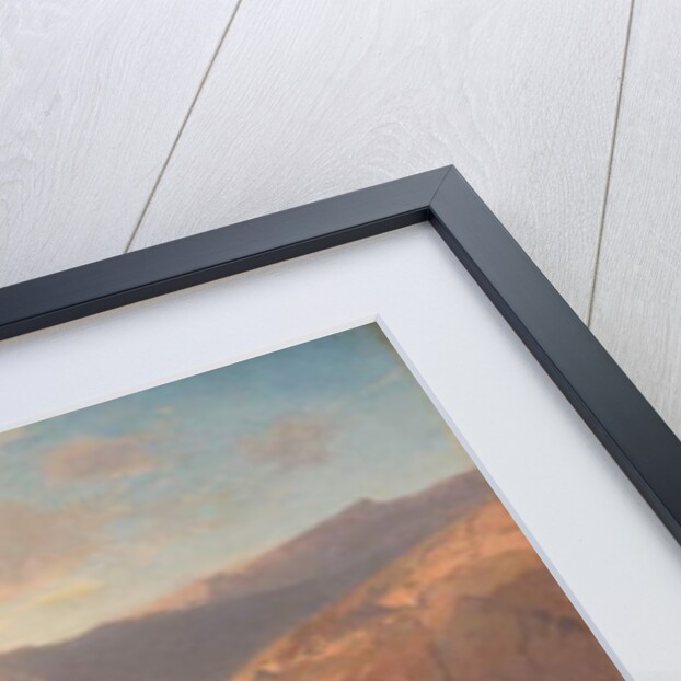 Près de Seelisberg: a view of Lac de Lucerne seen from the Seelisberg, Switzerland, 1862 by Alexandre Calame