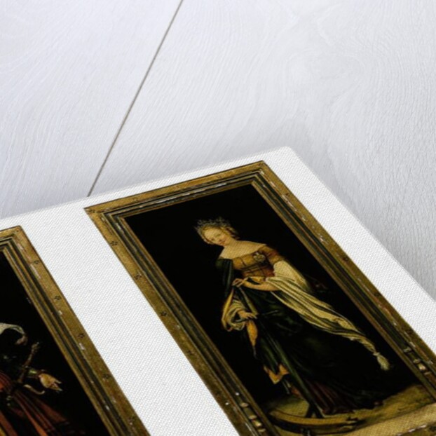 Saint George and Saint Catherine by Hans Suess Kulmbach