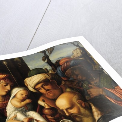 Adoration of the Magi by Francesco di Simone da (attr. to) Santacroce