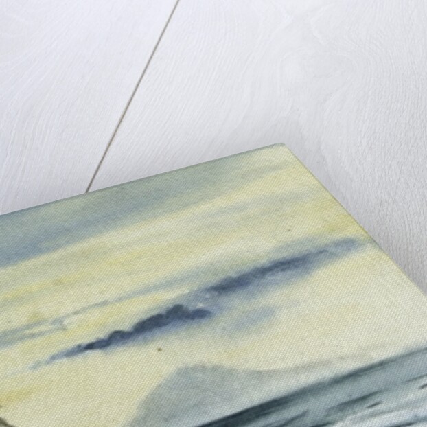 The last sight of Mount Discovery: SS. 'Morning' and 'Terra Nova' following the 'Discovery' out of McMurdo Strait, Feb.19.04 Midnight, 1904 by Edward Adrian Wilson