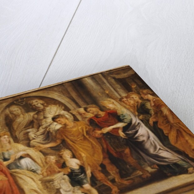 The Marriages of Constantine and Fausta and of Constantia and Licinius by Peter Paul Rubens