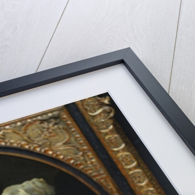 Portrait of a gentleman, small bust length, wearing a white ruff and grey cloak by Peter Paul Rubens