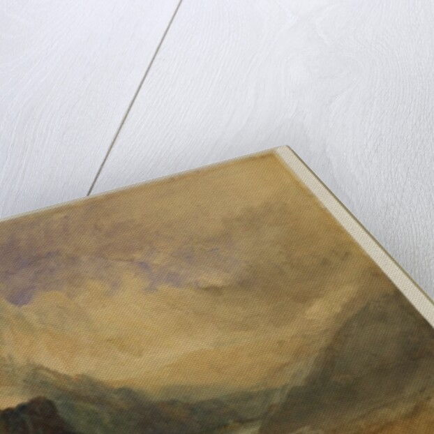 An Alpine Valley, probably the Val d'Aosta by Joseph Mallord William Turner