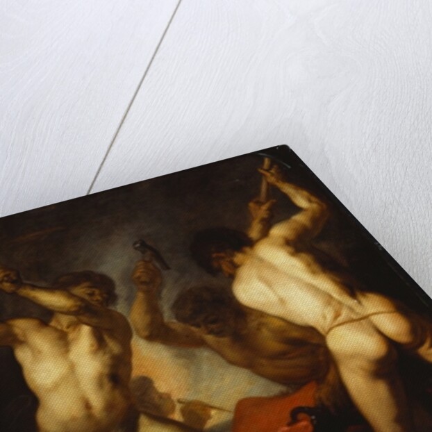 The Forge of the Vulcan by Theodore van Thulden