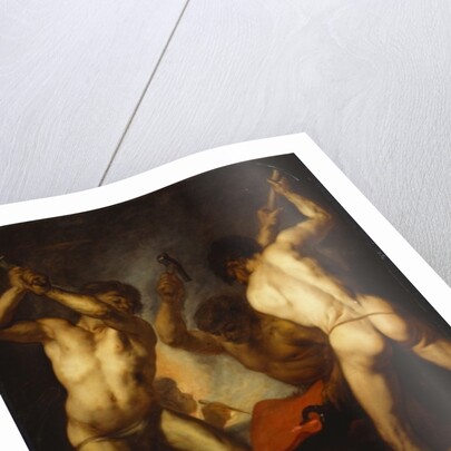 The Forge of the Vulcan by Theodore van Thulden