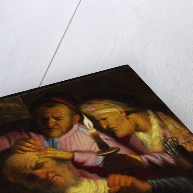 The Sense of Touch: The Stone Operation by Rembrandt Harmensz. van Rijn