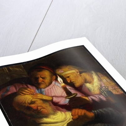 The Sense of Touch: The Stone Operation by Rembrandt Harmensz. van Rijn