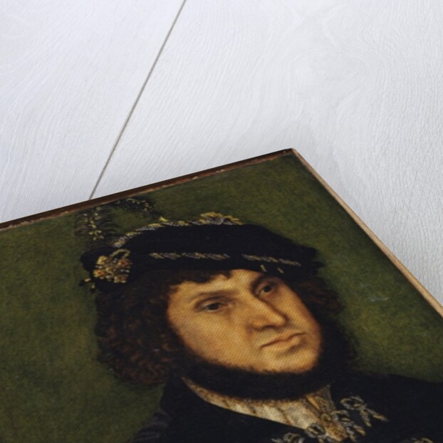 Portrait of Kurfurst Herzog Johann der Bestandige von Saschen by Lucas the Elder Cranach