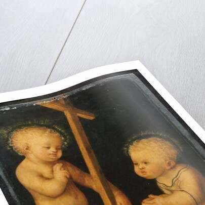 The Christ Child Blessing the Infant St. John the Baptist by Lucas the Elder Cranach