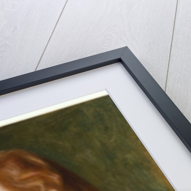 Girl Combing her Hair by Pierre Auguste Renoir