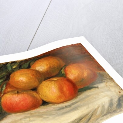 Still life with apples and oranges, c.1901 by Pierre Auguste Renoir
