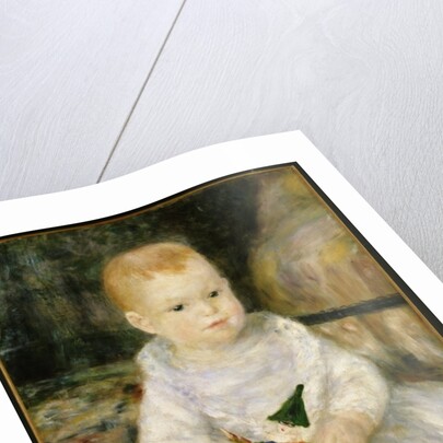 Child with a toy clown by Pierre Auguste Renoir