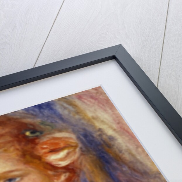 Portrait of a young girl by Pierre Auguste Renoir