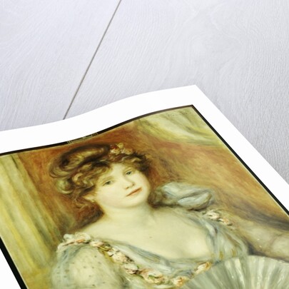 Woman with a Fan by Pierre Auguste Renoir