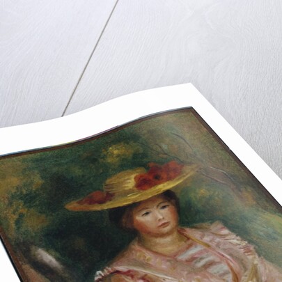 Bust of a Woman by Pierre Auguste Renoir