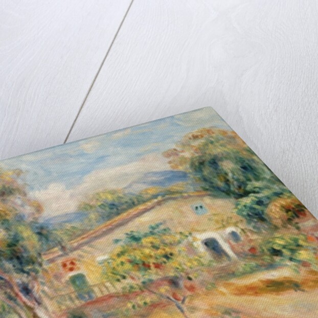 Collettes Farmhouse, Cagnes, 1910 by Pierre Auguste Renoir