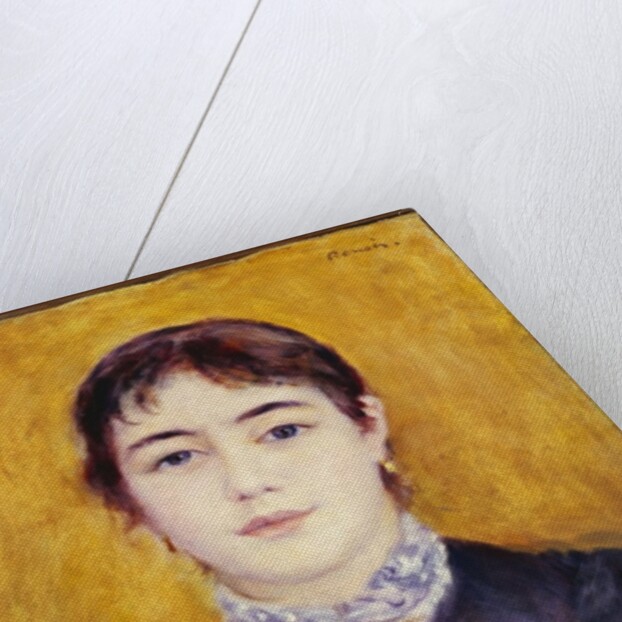 Young Woman in Blue, 1879 by Pierre Auguste Renoir