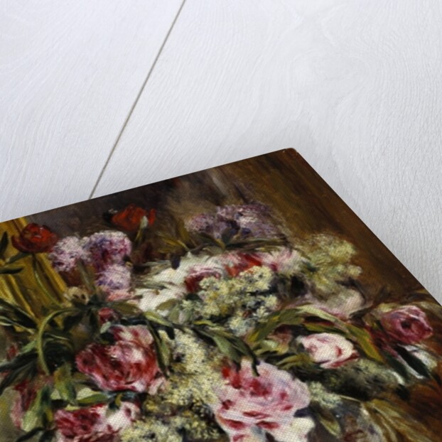 Vase of Flowers, 1871 by Pierre Auguste Renoir