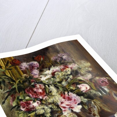 Vase of Flowers, 1871 by Pierre Auguste Renoir