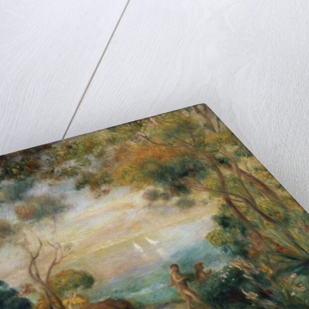 A Garden in Sorrento by Pierre Auguste Renoir