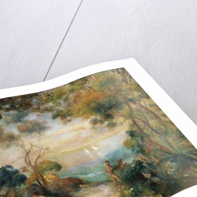 A Garden in Sorrento by Pierre Auguste Renoir