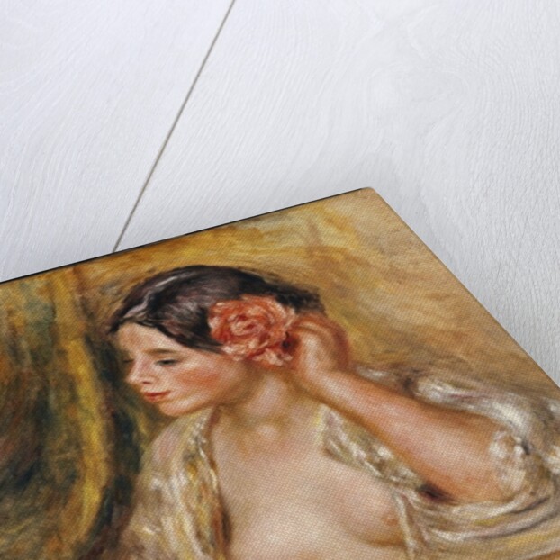 Gabrielle a sa Coiffure, 1910 by Pierre Auguste Renoir