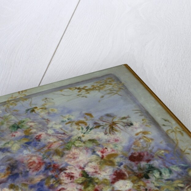 Roses in a Window, 1879 by Pierre Auguste Renoir