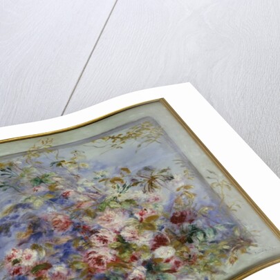 Roses in a Window, 1879 by Pierre Auguste Renoir