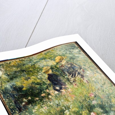 Conversation in a Rose Garden, 1876 by Pierre Auguste Renoir