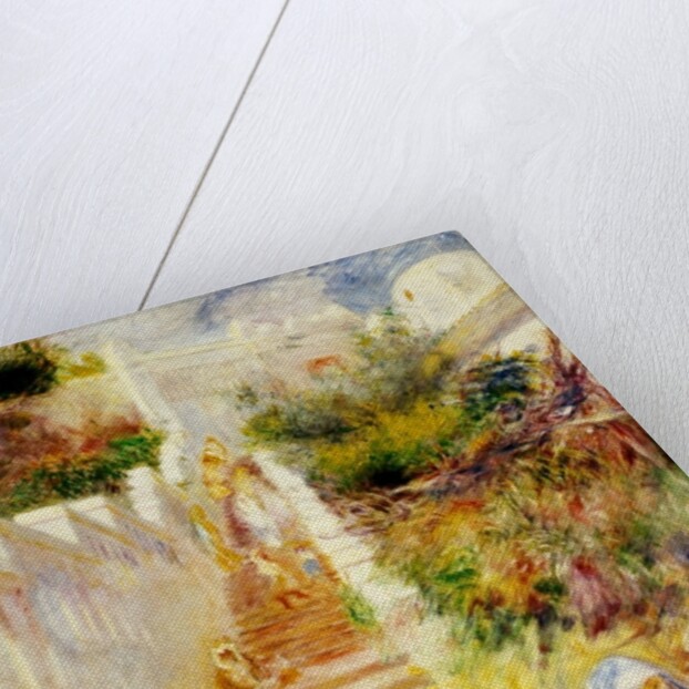 The Steps, Algiers, c.1882 by Pierre Auguste Renoir