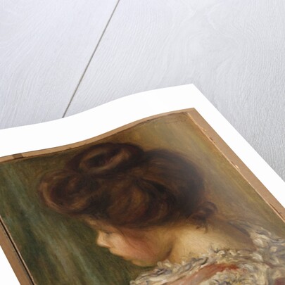 Portrait of a young girl by Pierre Auguste Renoir