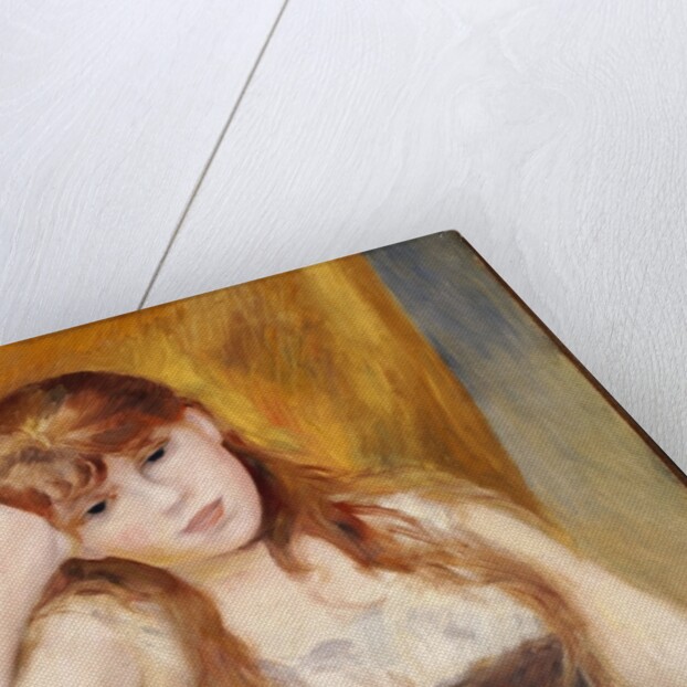 Young Blonde Girl, 1886 by Pierre Auguste Renoir