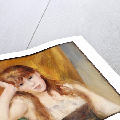 Young Blonde Girl, 1886 by Pierre Auguste Renoir