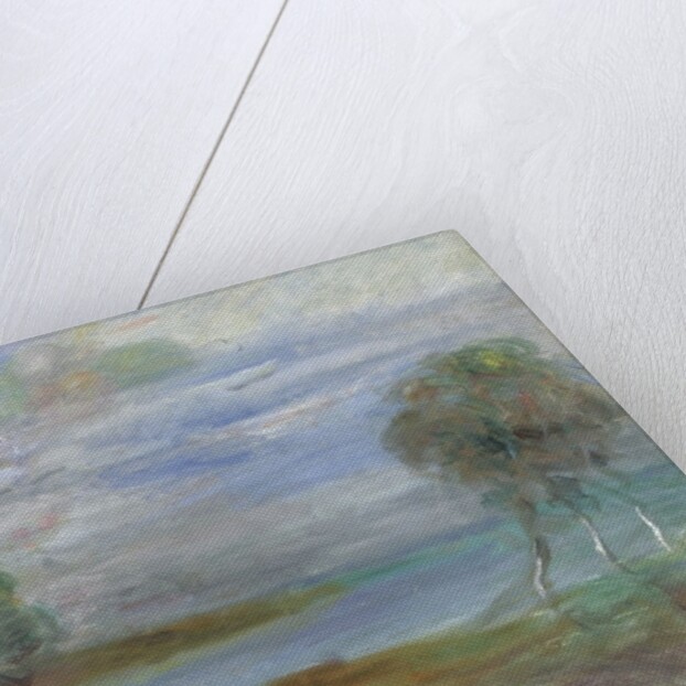 Two People at the Water's Edge by Pierre Auguste Renoir