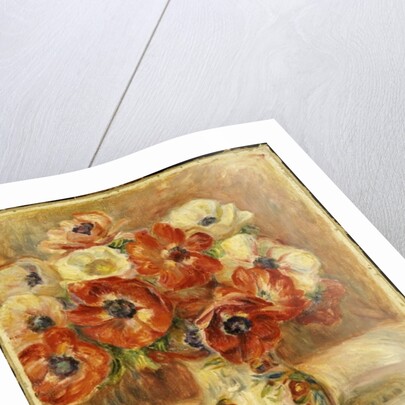 Still Life with Anemones by Pierre Auguste Renoir