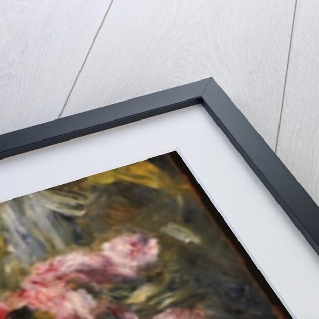 Roses in a Blue Vase, 1892 by Pierre Auguste Renoir