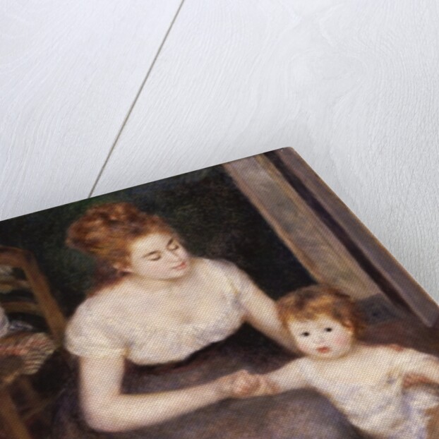 The First Step, 1876 by Pierre Auguste Renoir