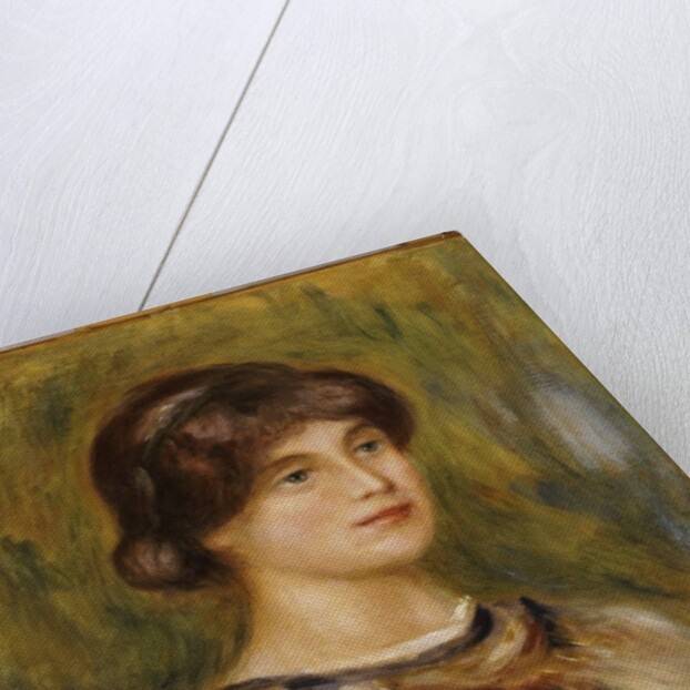 Portrait of Marie Lestringuez by Pierre Auguste Renoir