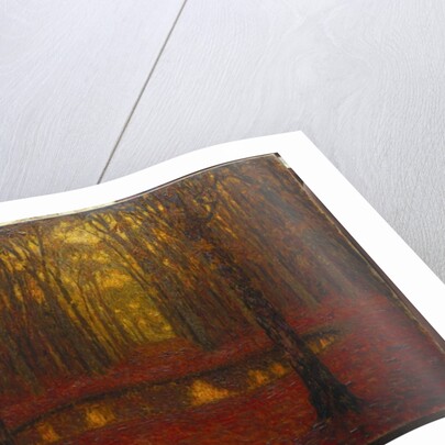 The Pond at Versailles in Autumn, 1916 by Henri Eugene Augustin Le Sidaner