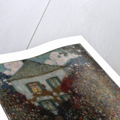 The House of Jean-Jacques Rousseau, Chambray by Henri Eugene Augustin Le Sidaner