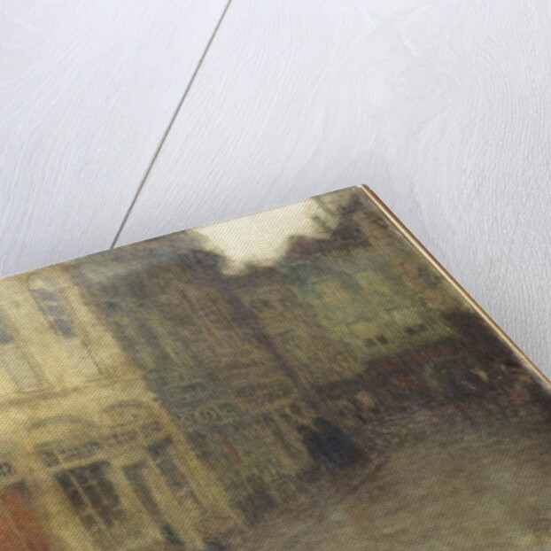 Square in Ypres, Dusk, c.1898 by Henri Eugene Augustin Le Sidaner