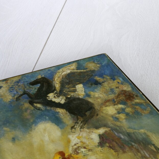 The Black Pegasus by Odilon Redon