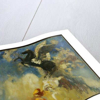 The Black Pegasus by Odilon Redon