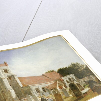 The Old Church, Ewell, 1847 by William Holman Hunt