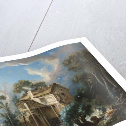The Mill at Charenton, c.1756 by Francois Boucher