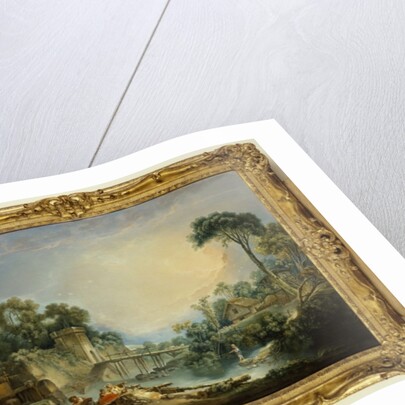 The Rustic Bridge, c.1756 by Francois Boucher