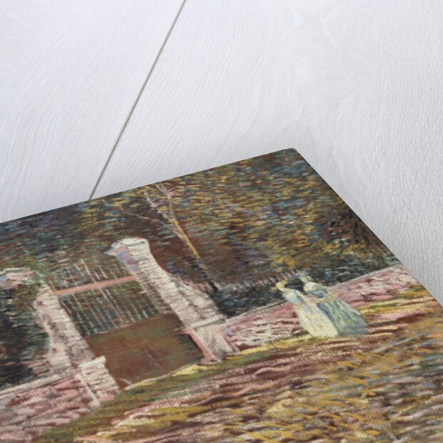 Entrance to the Voyer-d'Argenson Park at Asnieres, 1887 by Vincent van Gogh