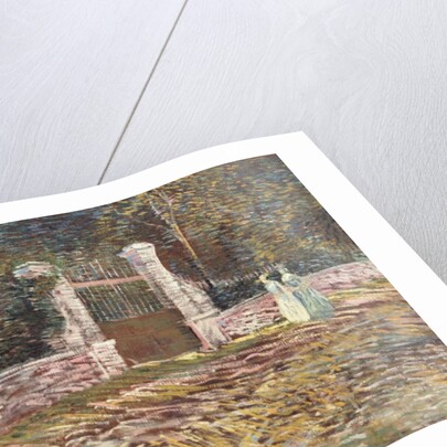 Entrance to the Voyer-d'Argenson Park at Asnieres, 1887 by Vincent van Gogh