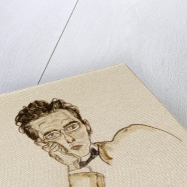 Portrait of the Art Dealer, Paul Wengraf, 1917 by Egon Schiele
